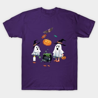 Halloween Story Design T-Shirt